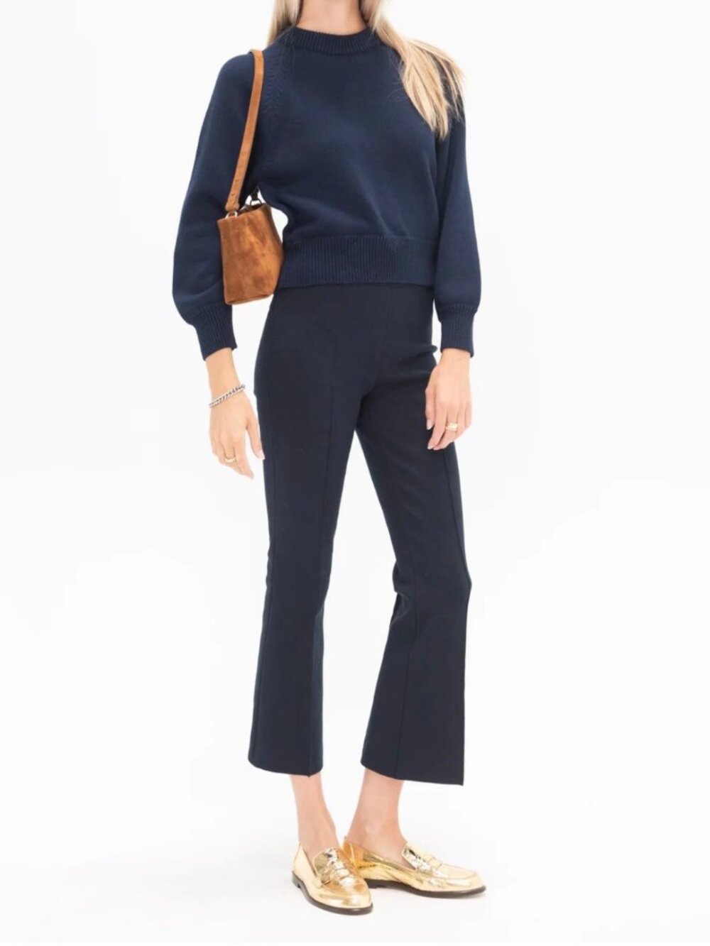 HIGH SPORT Hill Sweater, Navy, Size XS
